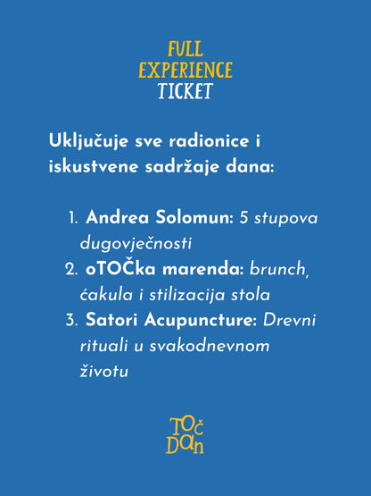TOČ DAN: FULL EXPERIENCE